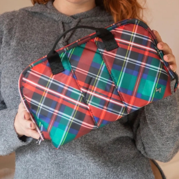 lug Handbags - LUG Tartan Plaid Flash SE Cosmetic Case